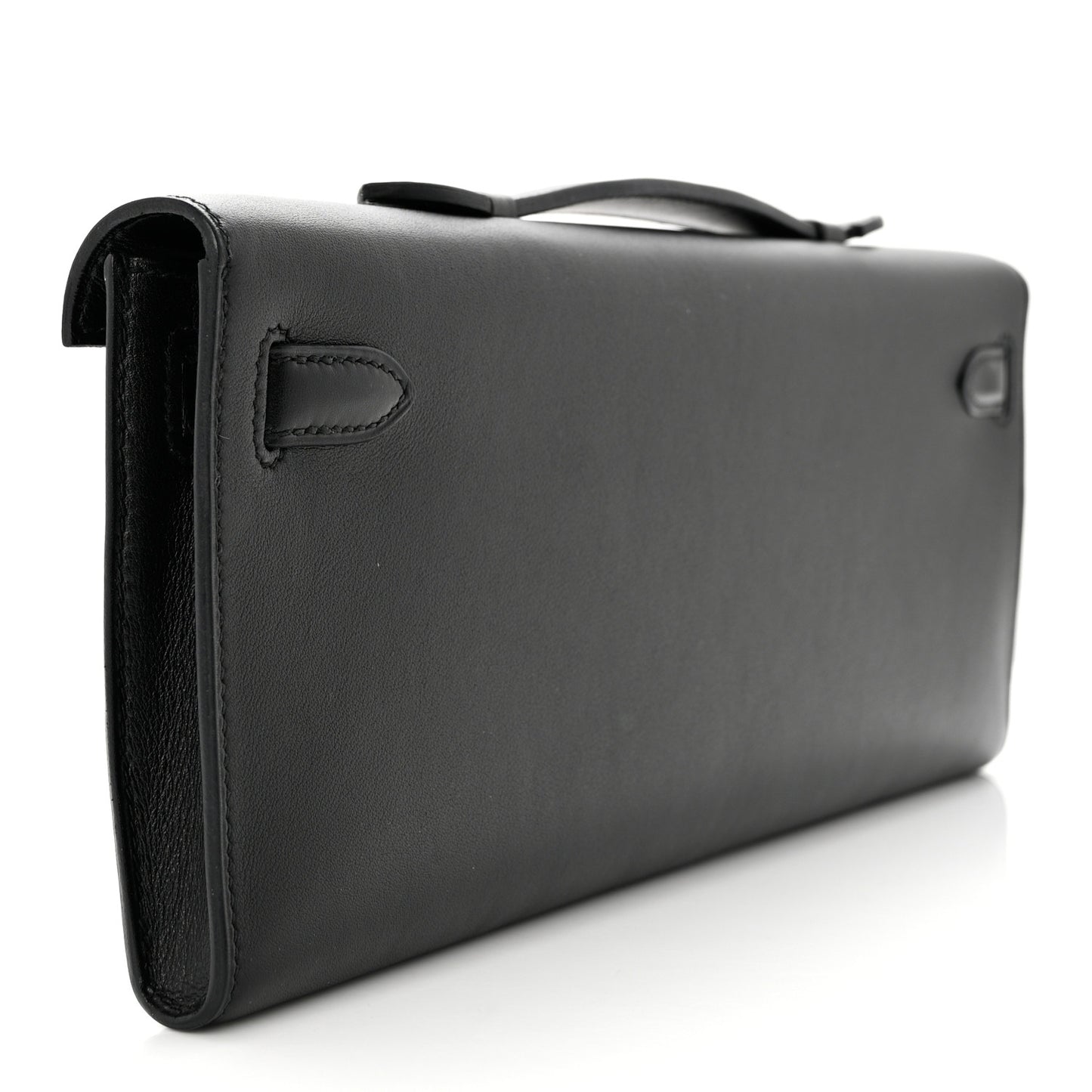 Swift Kelly Cut Clutch Pochette Black