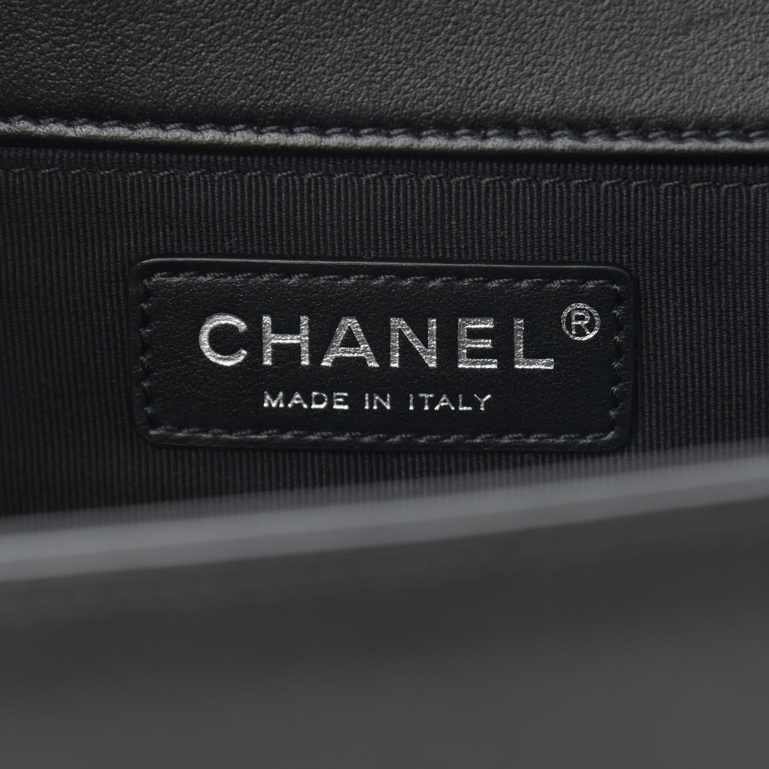 Chanel Calfskin Quilted Medium Boy Flap Black 6 of 12