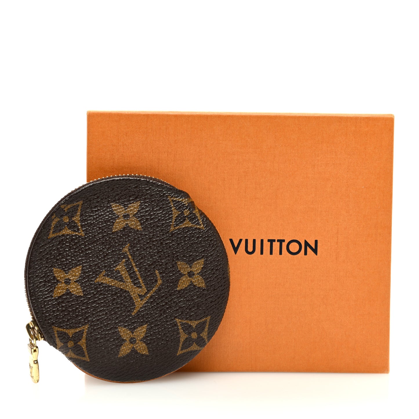 Monogram Round Coin Purse