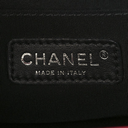 Chanel Patent Calfskin Quilted Medium Plexiglass Boy Flap Red 6 of 11