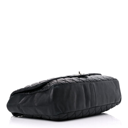 Chanel Lambskin Jumbo Coco Rain Flap Black 3 of 18