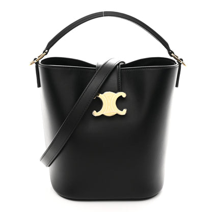 Celine Smooth Calfskin Triomphe Small Louise Bag Black 1 of 10