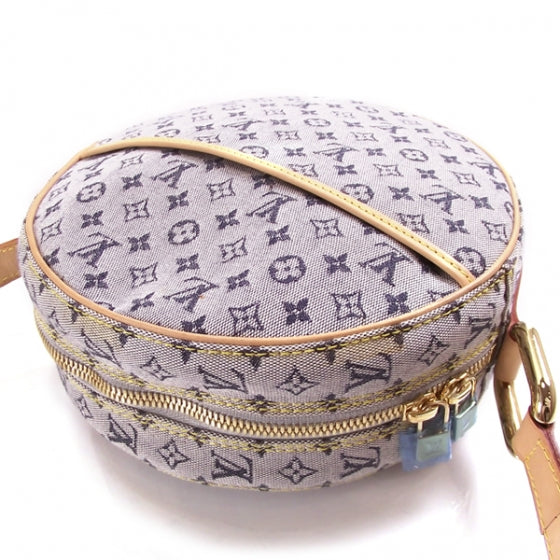 Louis Vuitton Denim Mini Lin Monogram Canteen Blue 5 of 9