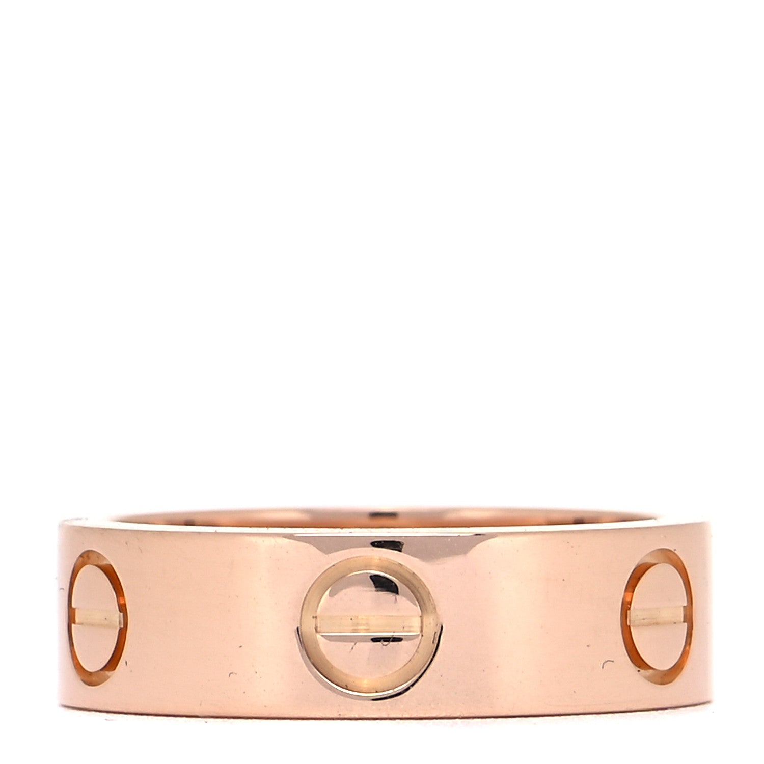 Cartier 18K Pink Gold 5.5mm LOVE Ring 51 5.75 3 of 4