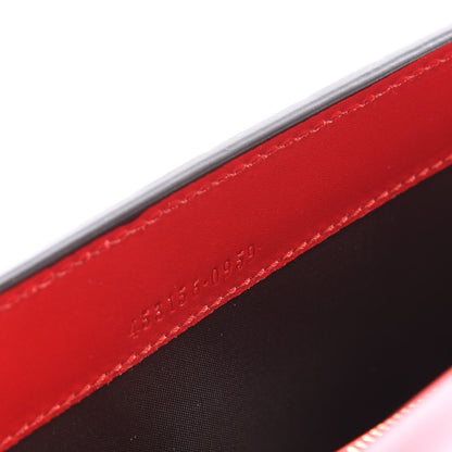 Gucci Guccissima Padlock Clutch Hibiscus Red 12 of 12