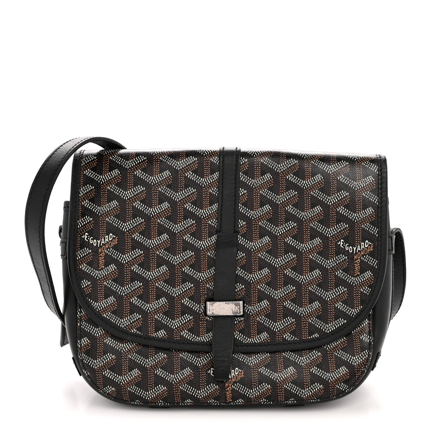Goyard Goyardine Belvedere II PM Messenger Bag Black 1 of 13