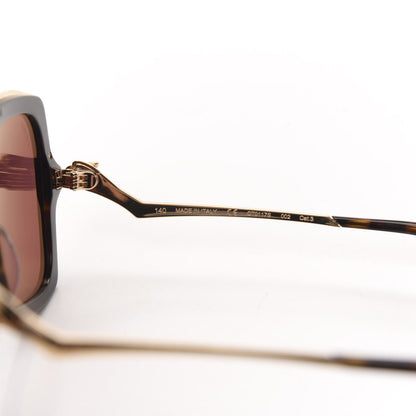 Cartier Metal Panthère de Square Sunglasses CT0117S Tortoise 6 of 8
