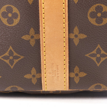 Louis Vuitton Monogram Keepall Bandouliere 55 8 of 9