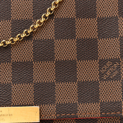 Louis Vuitton Damier Ebene Favorite MM 8 of 13
