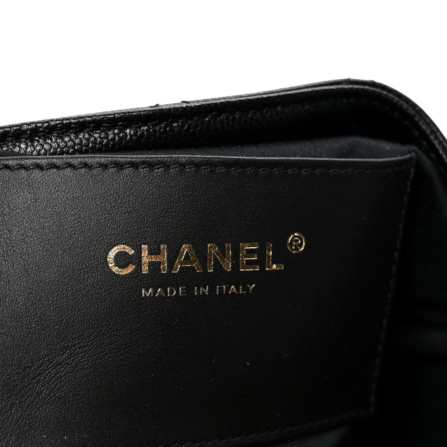 Chanel Caviar Quilted Mini Chanel 25 Handbag Black 6 of 11