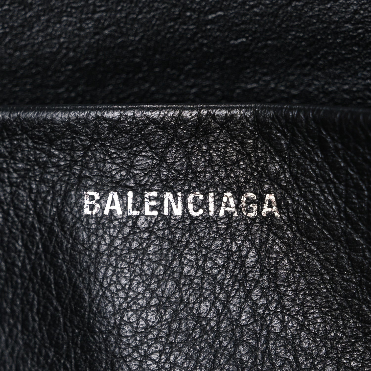 Balenciaga Calfskin Logo XS Everyday Camera Bag Black 1781343