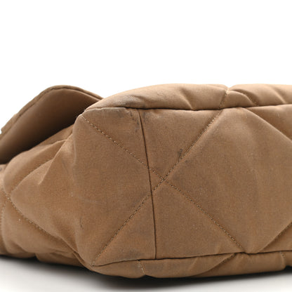 Chanel Canvas Quilted Large Chanel 19 Flap Bronze 8 of 10