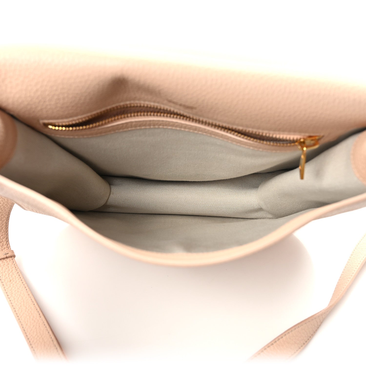 Tom Ford Grained Calfskin T Clasp Tara Crossbody Bag Nude 5 of 8