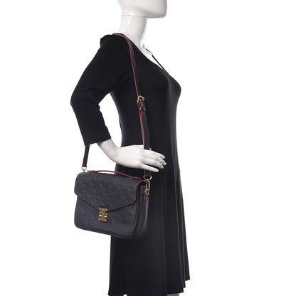 Louis Vuitton Empreinte Pochette Metis Marine Rouge 2 of 10
