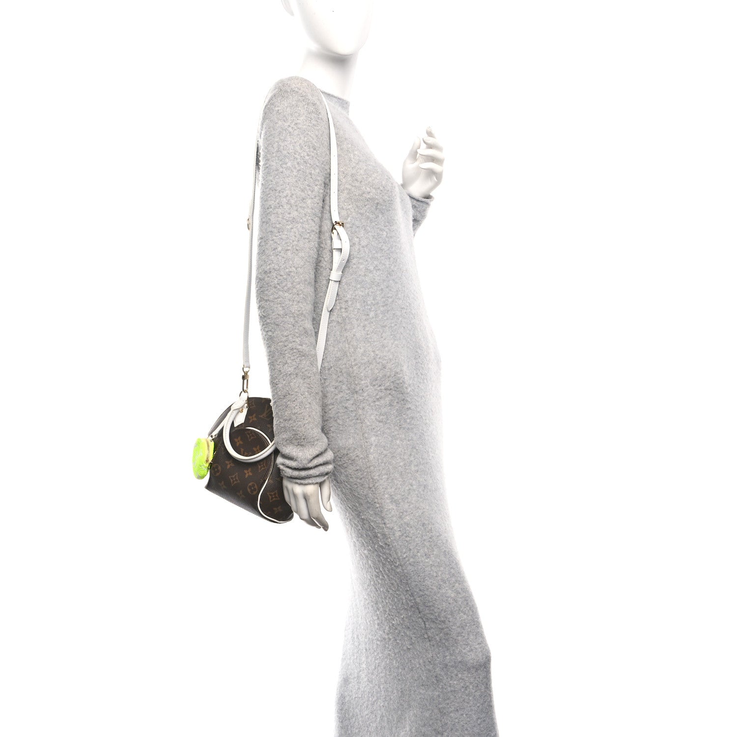 Louis Vuitton Monogram LV Match Ellipse BB White 2 of 11