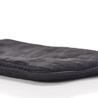 Chanel Satin Camellia Evening Bag Black 9 of 9