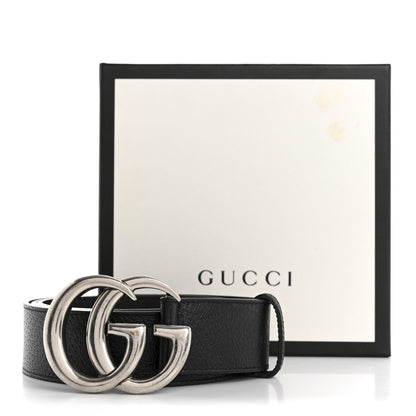 Gucci Calfskin Double G Belt 100 40 Black 8 of 8