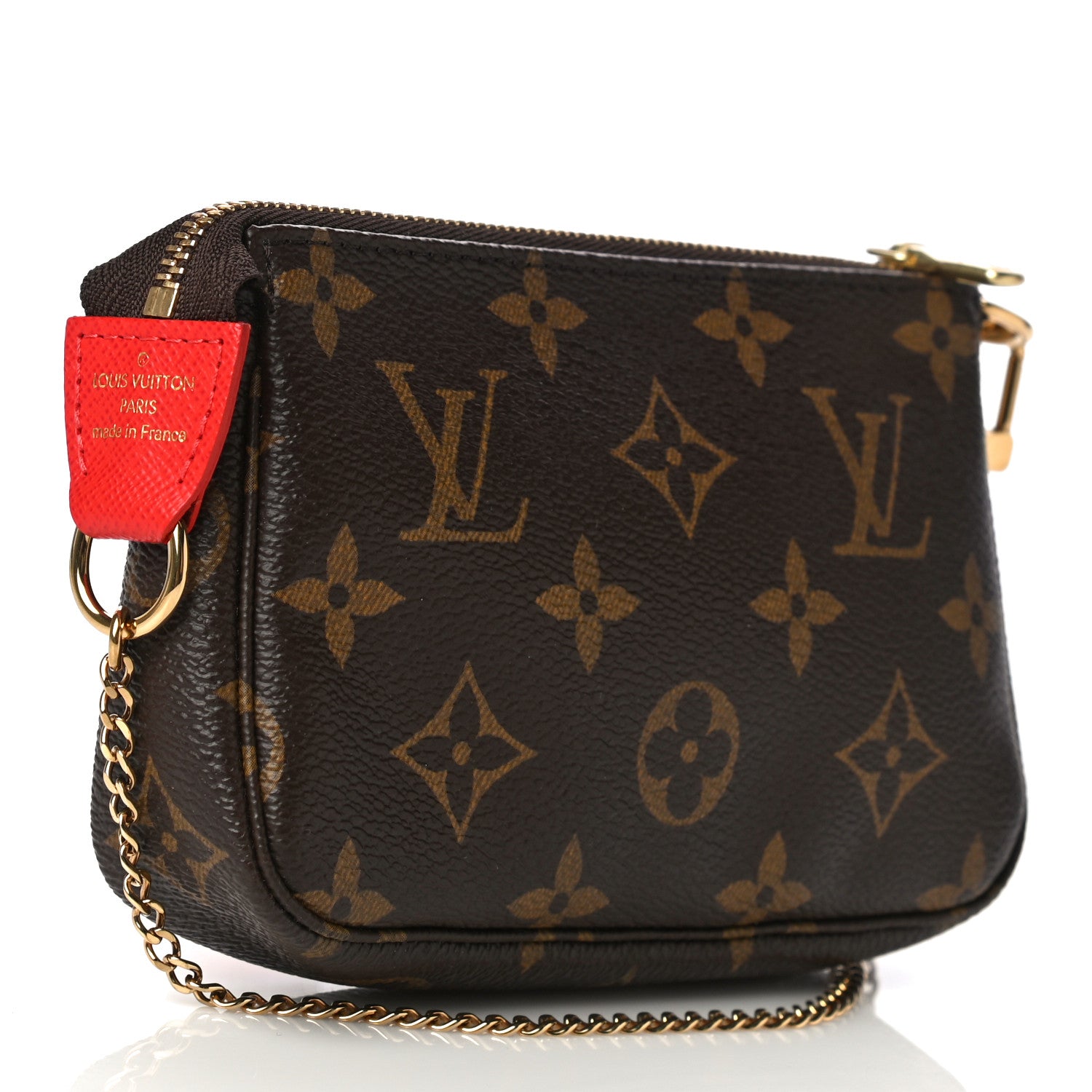 Louis Vuitton Monogram 2018 Christmas Animation Mini Cats Pochette Accessories 3 of 10