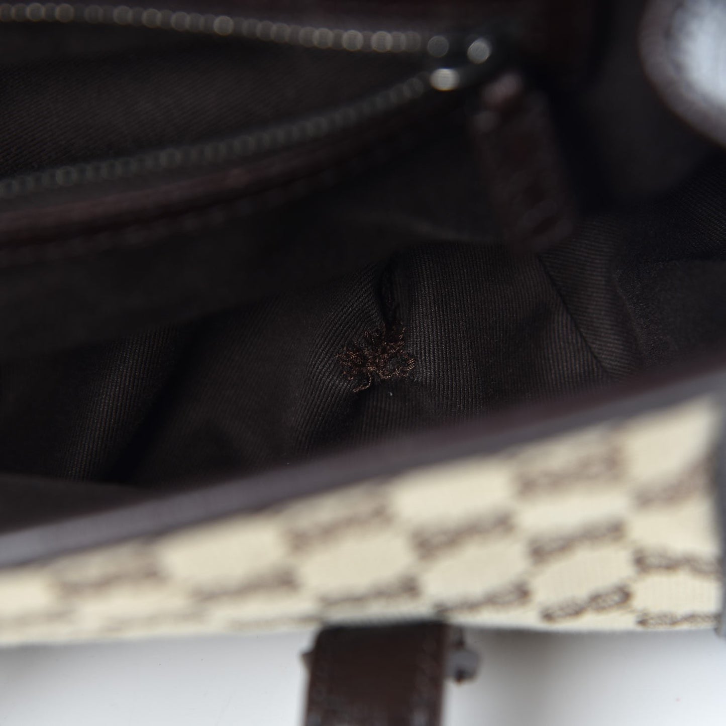 Monogram Bamboo Bullet Handbag Brown