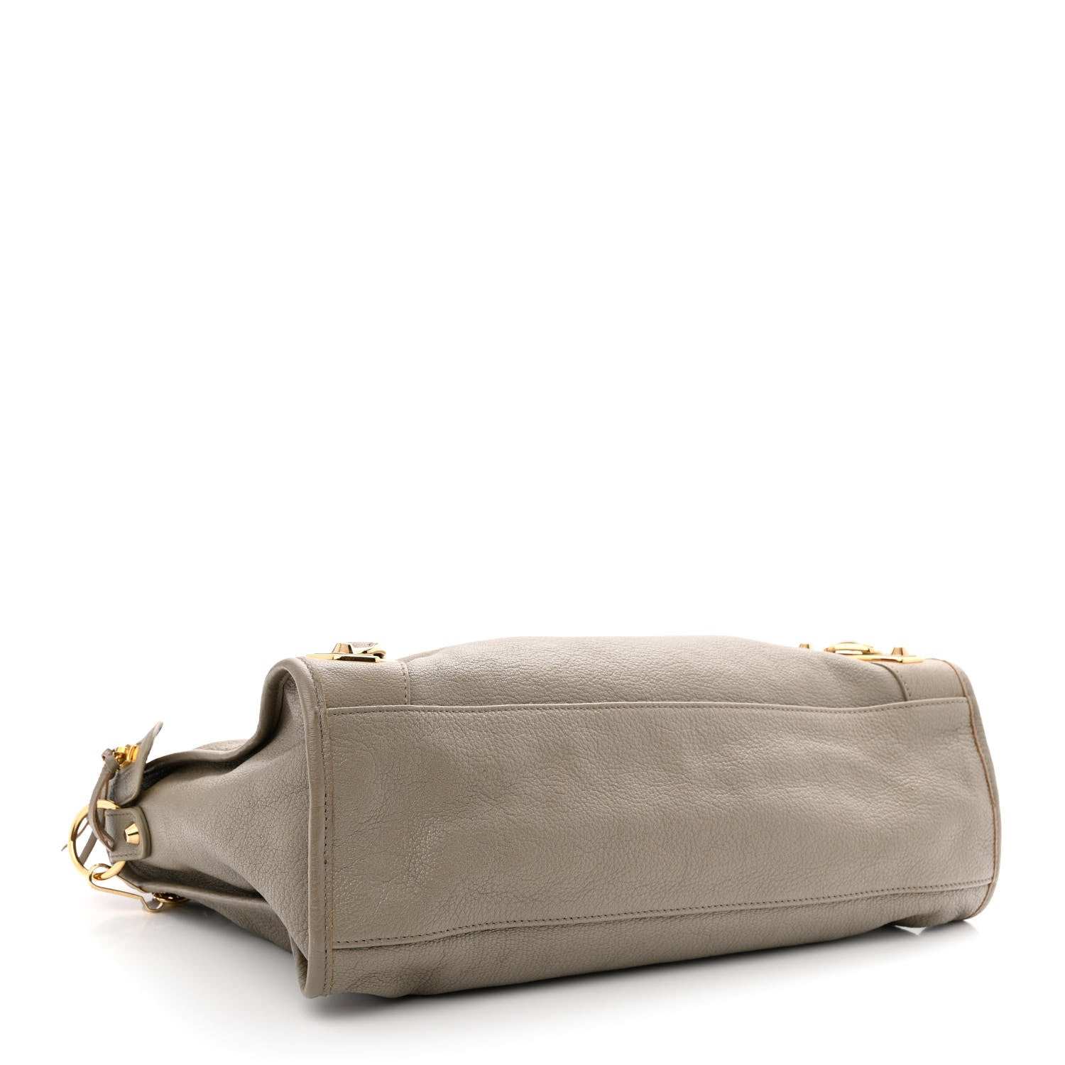 Balenciaga Chevre Gold Metallic Edge Hardware City Gris Taupe 4 of 11