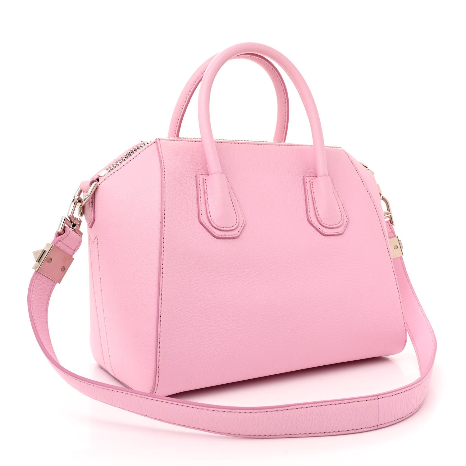Givenchy Sugar Goatskin Small Antigona Bright Pink 3 of 16