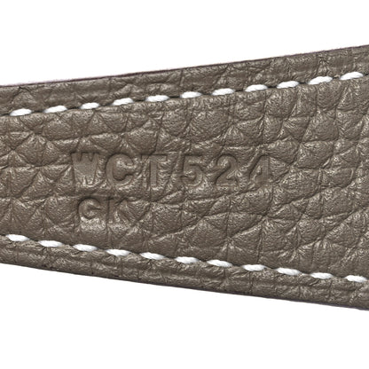 Hermes Taurillon Clemence Lindy 26 Etoupe 7 of 9