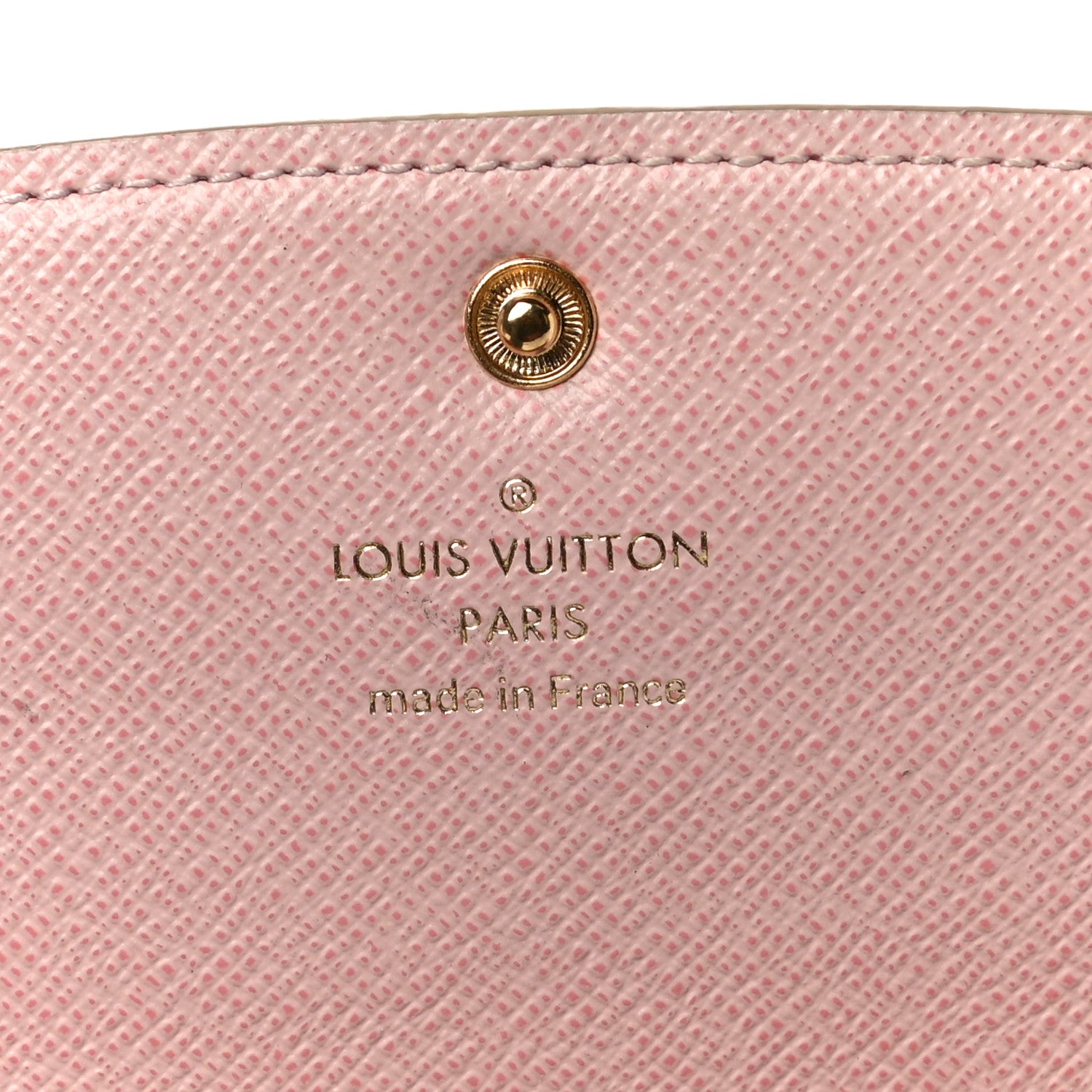Louis Vuitton Damier Azur Emilie Wallet Rose Ballerine 6 of 10