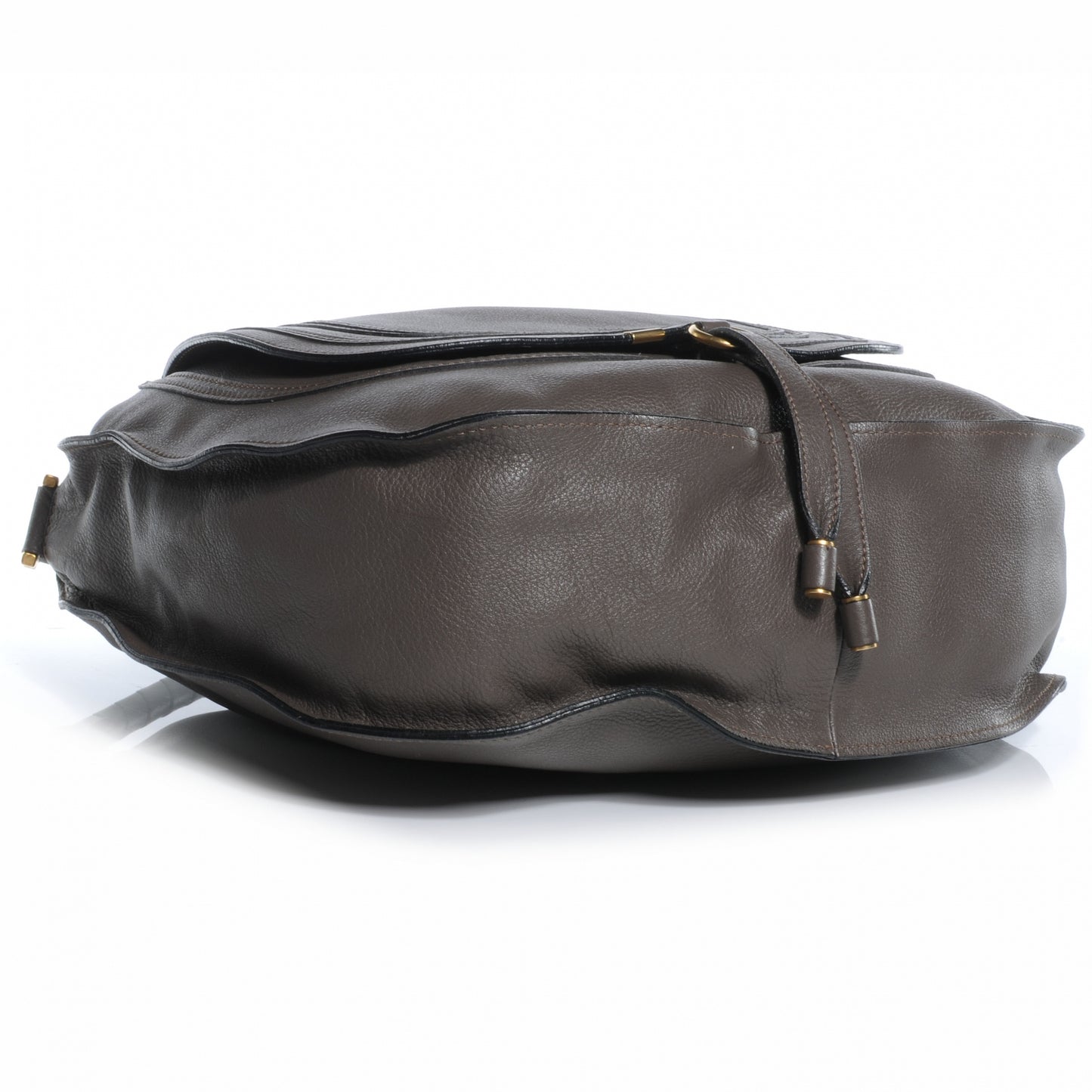 Calfskin Large Marcie Hobo Ash