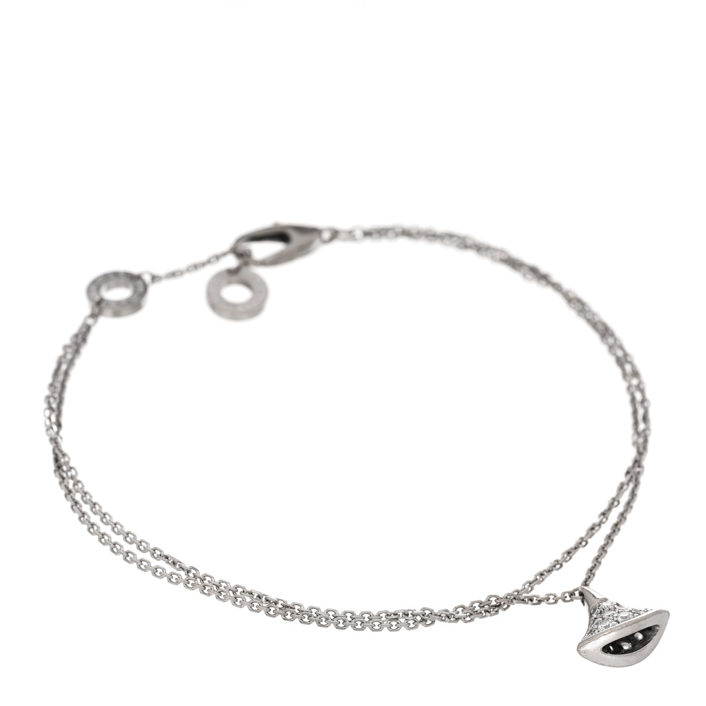 18K White Gold Diamond Divas' Dream Bracelet SM