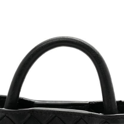 Bottega Veneta Nappa Intrecciato Small Andiamo Shoulder Bag Black 14 of 14