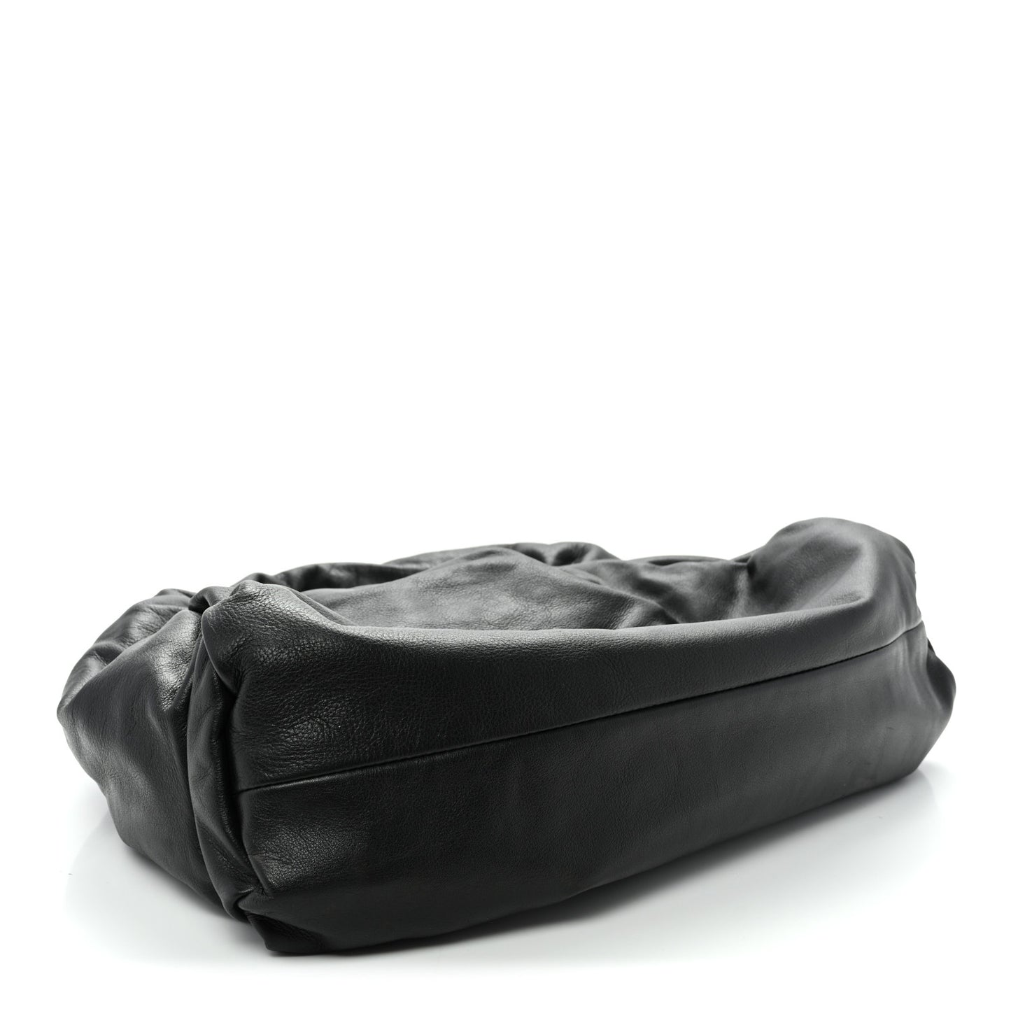 Smooth Butter Calfskin Small The Shoulder Pouch Black