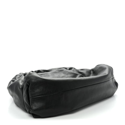 Bottega Veneta Smooth Butter Calfskin Small The Shoulder Pouch Black 4 of 10