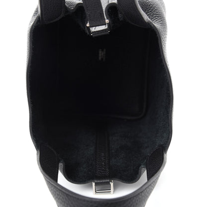 Hermes Taurillon Clemence Picotin Lock 18 PM Black 5 of 11
