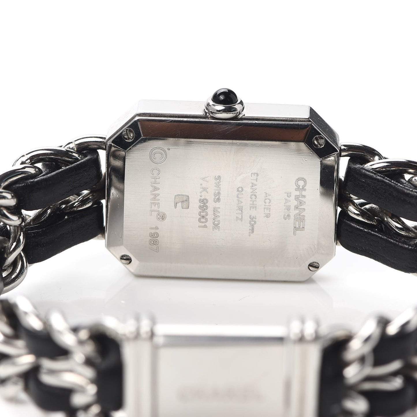 Stainless Steel Lambskin 20mm Chain Premiere Quartz Watch M