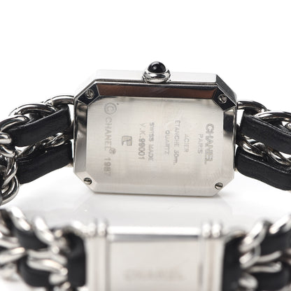 Chanel Stainless Steel Lambskin 20mm Chain Premiere Quartz Watch M 4 of 5