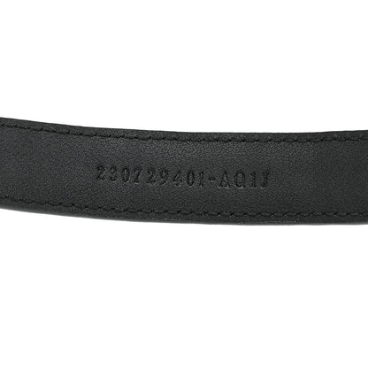Fendi Vitello Century Bi-Color FF 1974 Embossed 2CM Belt 75 30 Maya Black 4 of 7