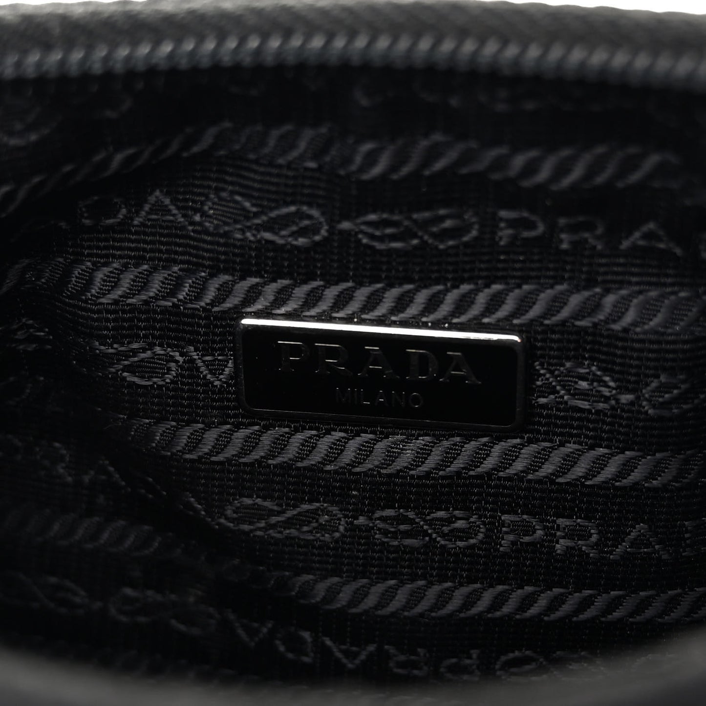Tessuto Nylon Mini Re-Edition 2000 Bag Black