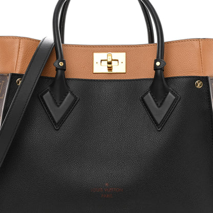 Louis Vuitton Calfskin Monogram On My Side Black 7 of 10