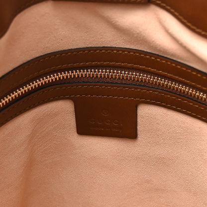 Gucci Soft GG Supreme Monogram Medium Crossbody Tote Beige Cuir 6 of 10