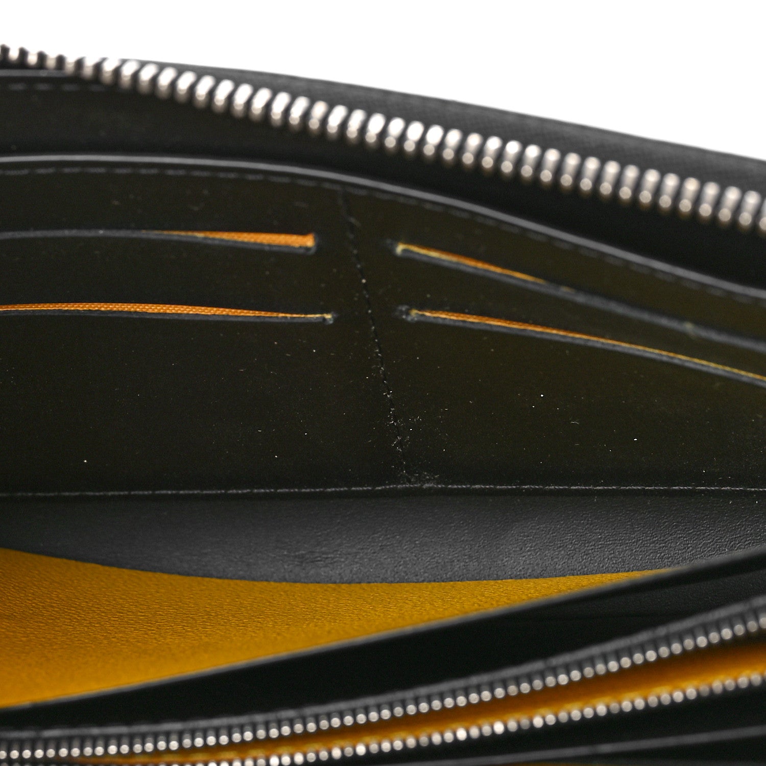 Goyard Goyardine Matignon Zip Around GM Wallet Black 7 of 9