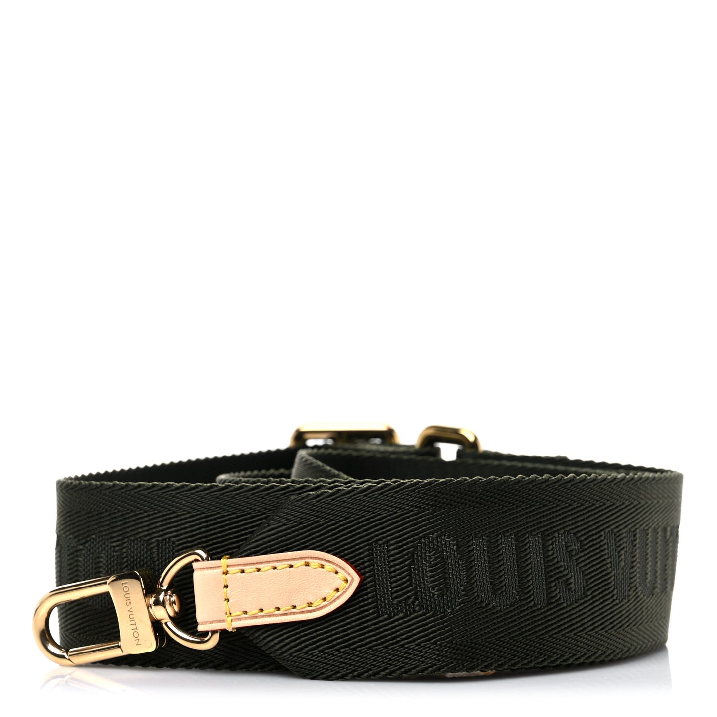 Monogram New Wave Multi Pochette Accessories Shoulder Strap Khaki