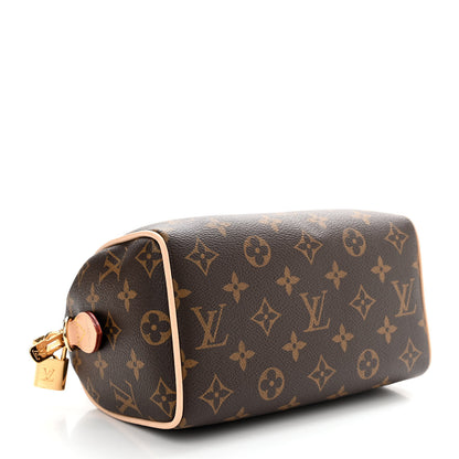 Louis Vuitton Monogram Speedy Bandouliere 20 Beige 4 of 9