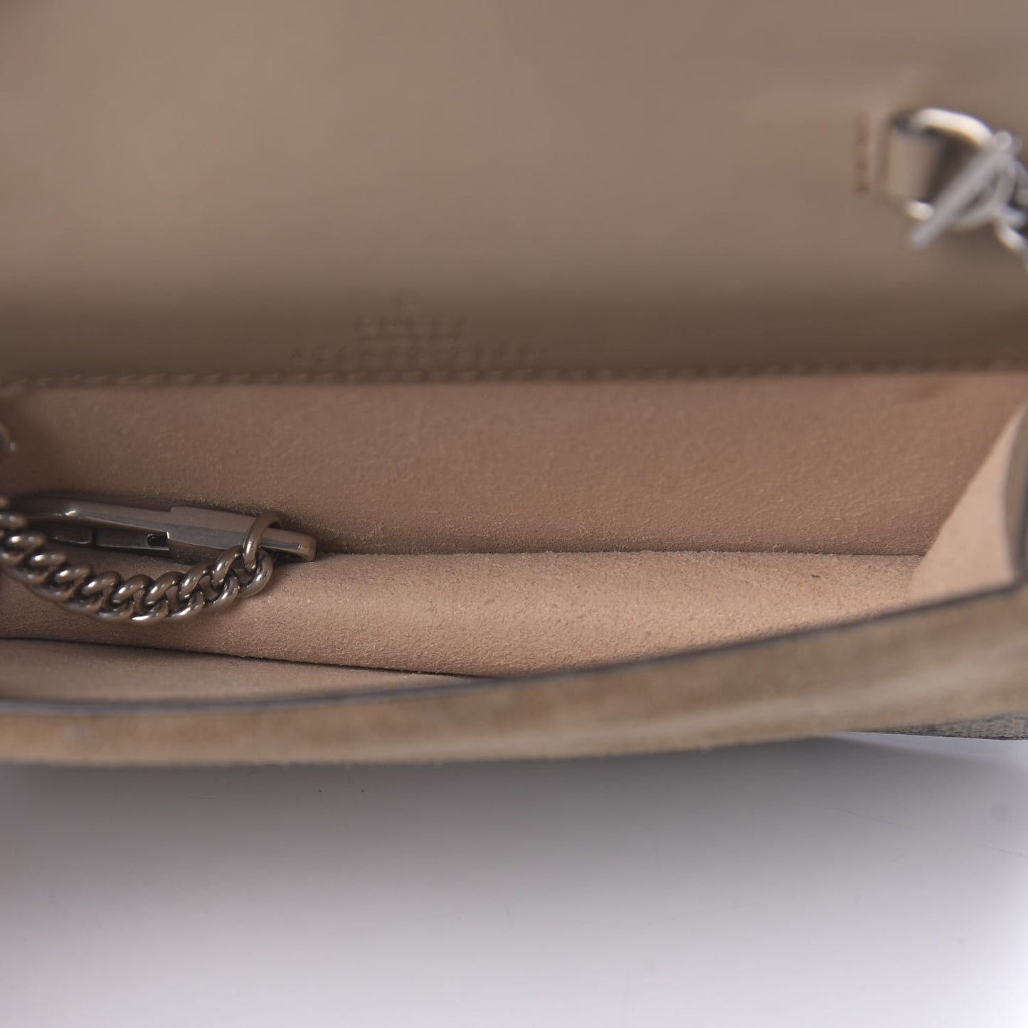 GG Supreme Monogram Super Mini Dionysus Shoulder Bag Taupe