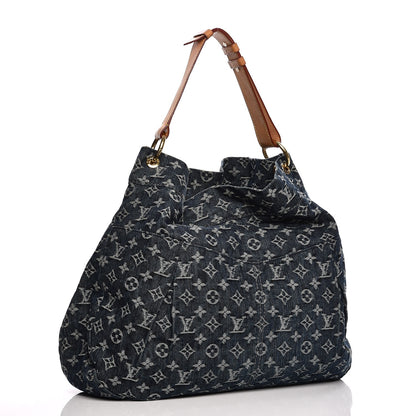 Louis Vuitton Denim Daily GM Gris Blue 3 of 8