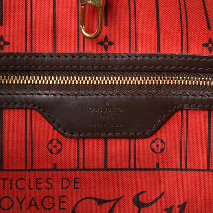 Louis Vuitton Damier Ebene Neverfull MM 6 of 29