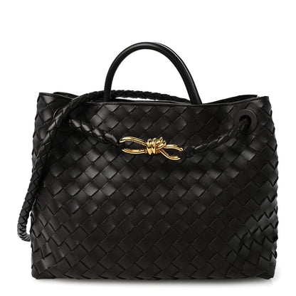Bottega Veneta Nappa Intrecciato Medium Andiamo Shoulder Bag Fondant 1 of 9