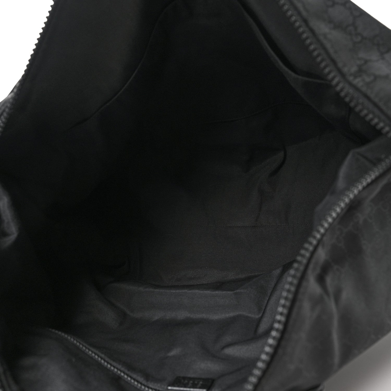 Gucci Nylon Monogram XL Duffle Bag Black 4 of 11