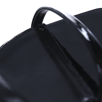 Saint Laurent Patent Calfskin Opyum 110 Sandals 37.5 Black Gold 9 of 9