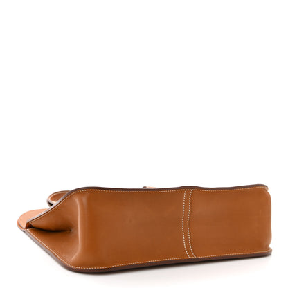 Hermes Barenia Faubourg Halzan 31 Fauve Potiron 4 of 12