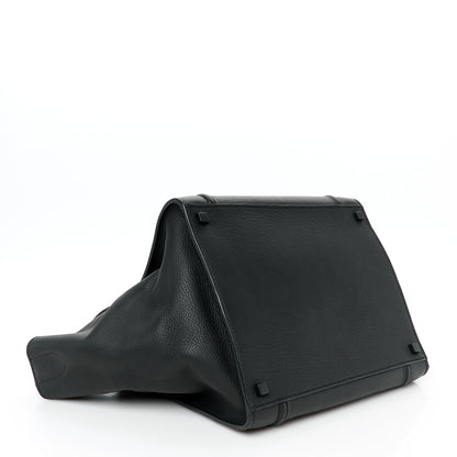 Celine Grained Calfskin Medium Phantom Luggage Black 4 of 11